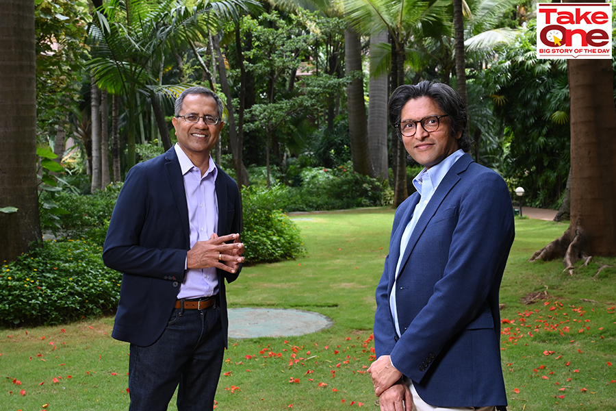Bala Srinivasa (left) and Rahul Chandra, Partners, Arkam Ventures Image: Selvaprakash Lakshmanan for Forbes India