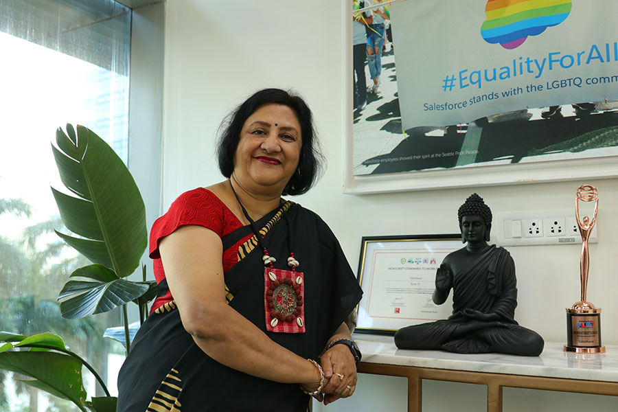 Arundhati Bhattacharya, chairperson and CEO, Salesforce India
Image: Mexy Xavier