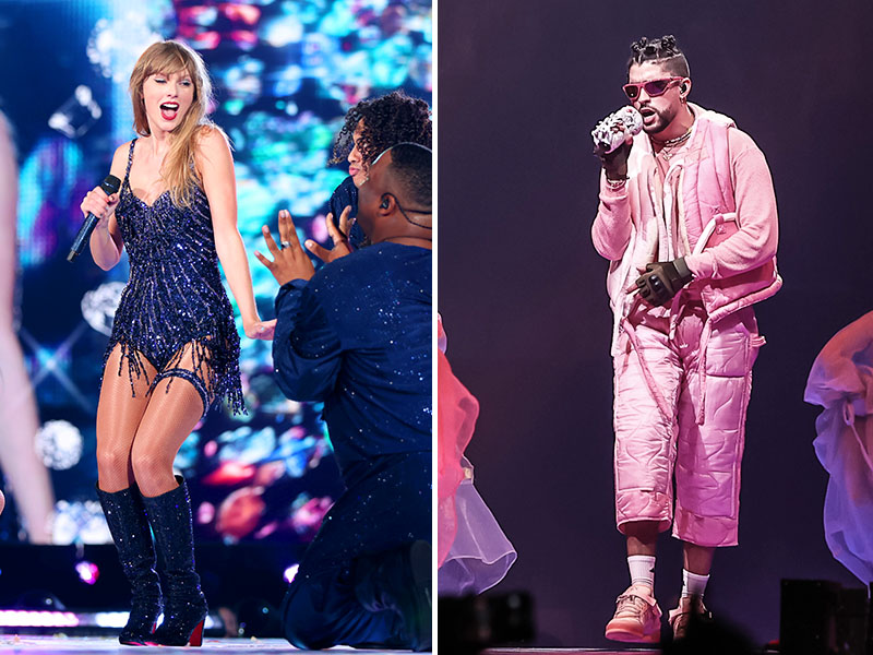Top 10 Highest-grossing Live Concert Tours Of 2023: From Taylor Swift To  Bad Bunny