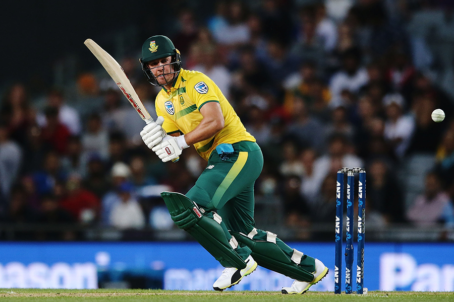 One of the most feared short-format batters in the world, de Villiers say he shored up his defensive play after a difficult 2005-06 season. In a Test series against India in 2008, he scored a double century. Since then, he says, he felt he could take anyone on Image: Anthony Au-Yeung/Getty Images 