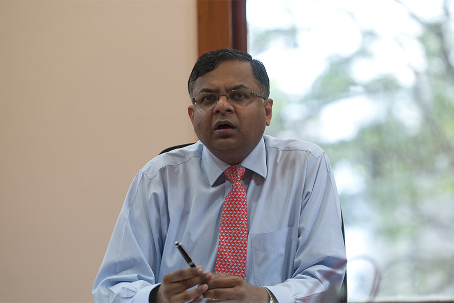 N Chandrasekaran, Chairman, Tata Sons 
Image: Vikas Khot