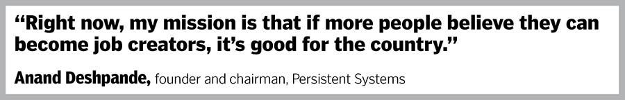 Anand Deshpande, Founder and chairman, Persistent Systems
Image: Neha Mithbawkar for Forbes India