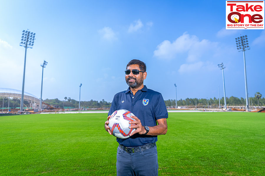 Girish Mathrubootham, the CEO and founder of Freshworks, has launched the FC Madras Football Academy in Mahabalipuram, about 60 km from Chennai.