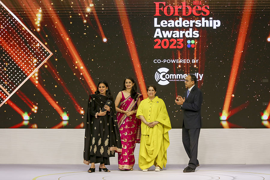 Isha Ambani, director of Reliance Retail Ventures, won this award for scaling up the company into the biggest retailer in India by revenue and store network 