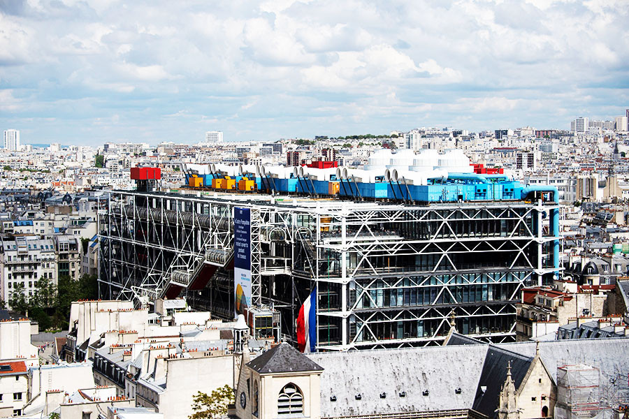 The Pompidou, a popular attraction in the Marais district of the French capital, has opened the exhibition in its minimalist halls dedicated to NFTs which could give the digital art form a much-needed lift. Image: Photography Eric Feferberg / AFP

