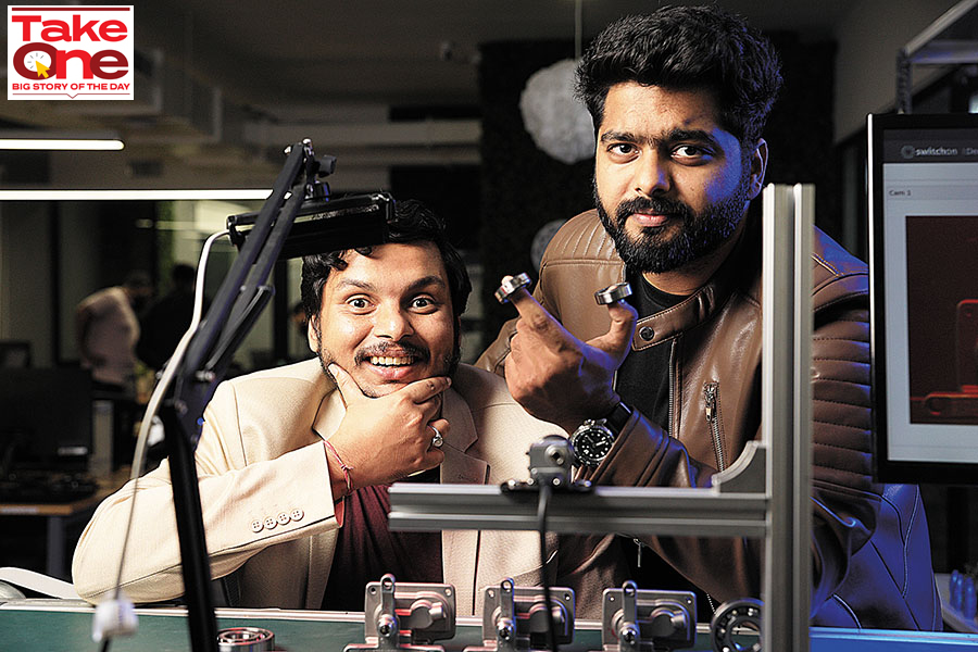 (L to R)  Aniruddha Banerjee and Avra Banerjee, co-founders, SwitchOn. Image: Selvaprakash Lakshmanan for Forbes India