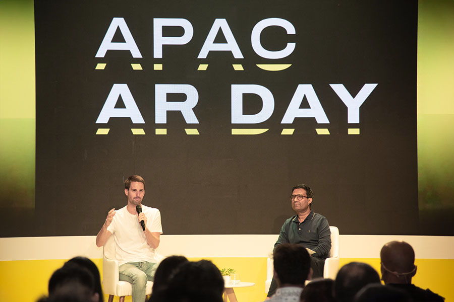 Snap Inc’s Co-founder and CEO, Evan Spiegel, flew in from Los Angeles to Mumbai for  Snapchat’s inaugural APAC AR Day (Asia Pacific Augmented Reality Day) in India