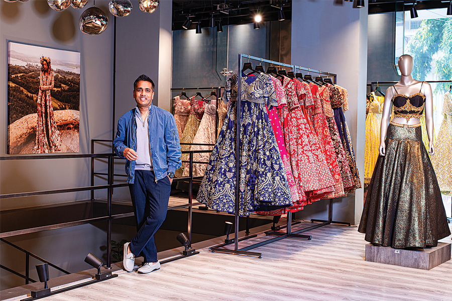 Abhishek Agarwal, the founder of Purple Style Labs that acquired multi-designer luxury store chain Pernia’s Pop Up Shop in 2018 Image: Bajirao Pawar for Forbes India