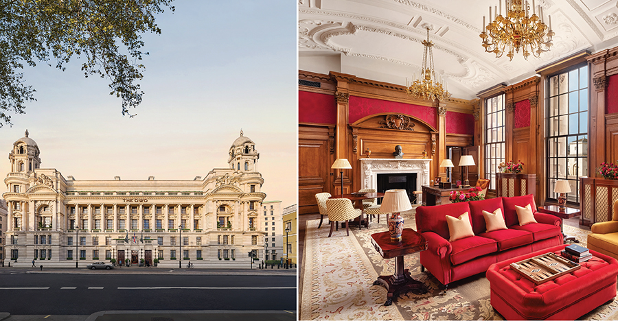 The Hinduja family acquired Winston Churchill’s Old War Office (OWO)in London in 2014 and converted into a swanky hotel and private residences