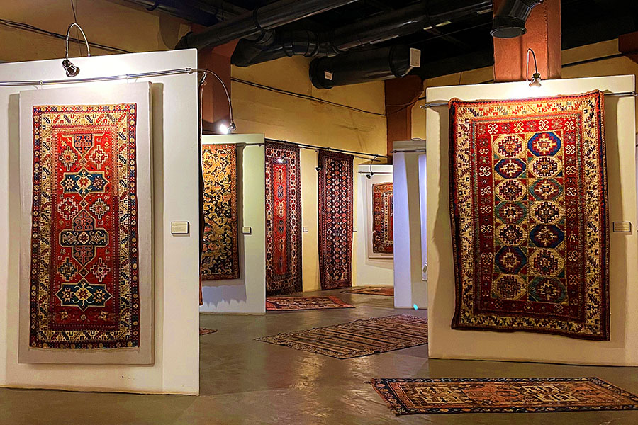 Raffi Megerian, the third-generation owner of Megerian Carpet Cultural Complex Image: Veidehi Gite