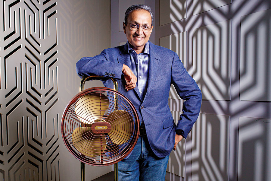 Anil Rai Gupta, Chairman and Managing director of Havells India. Image: Madhu Kapparath 