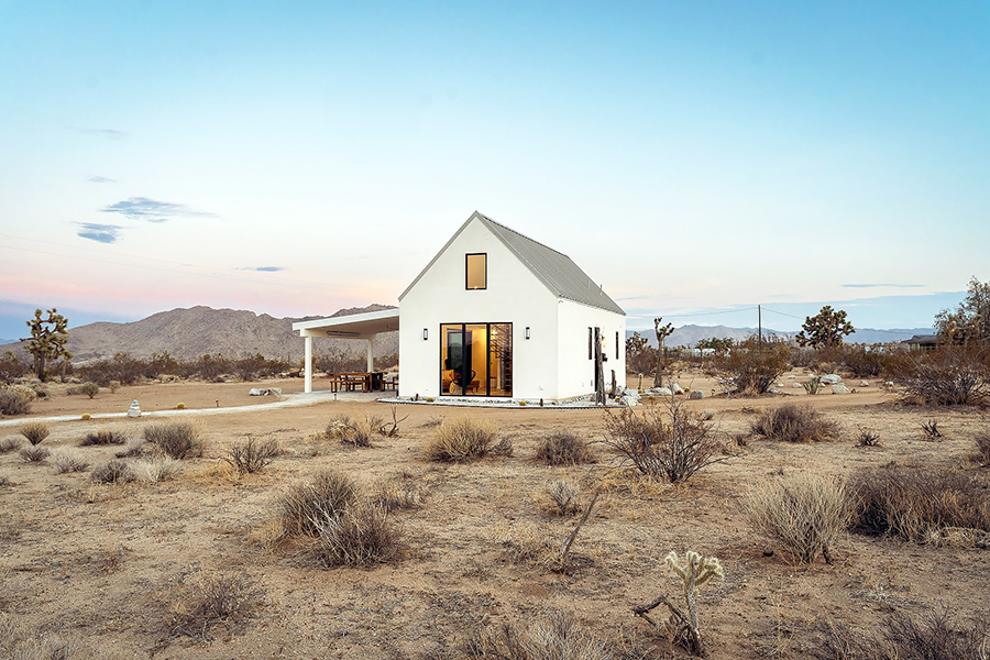 Desert Home with a Spa in Yucca Valley, CA, United States. Image credit: Airbnb