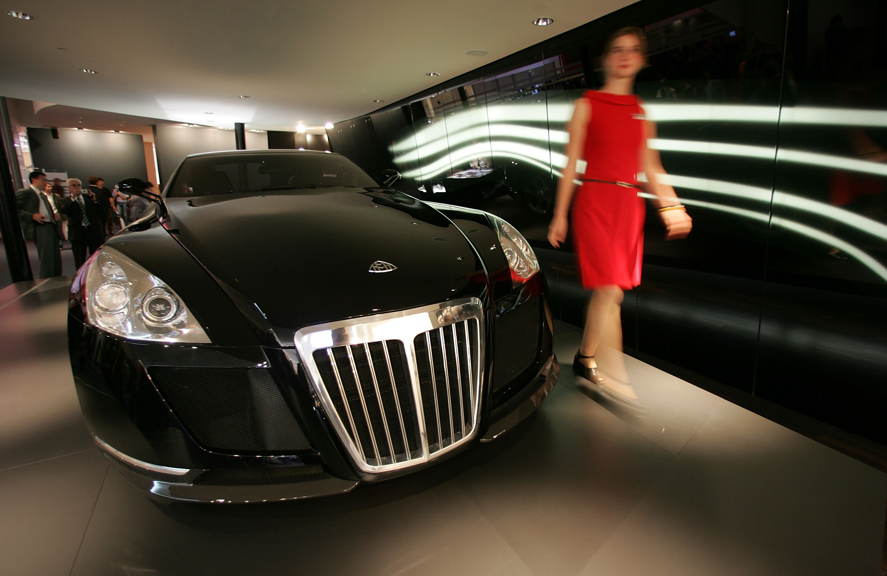 Mercedes Maybach Exelero; Image: Photo by Ralph Orlowski/Getty Images