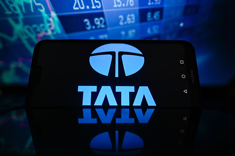 Tata Technologies made its shareholders richer by Rs700 apiece as its shares debuted at Rs1,200 on the NSE, a whopping 140 percent premium over its issue price of Rs500.
Illustration: Omar Marques/SOPA Images/LightRocket via Getty Images