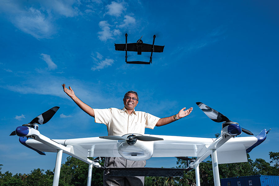 Satya Chakravarthy, Founder of The ePlane Company, envisions hundreds of air taxis flying over our cities