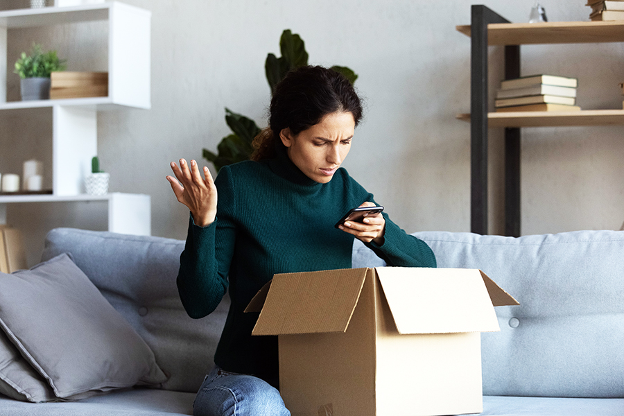 Consolidating delivery of all split orders would lower the marketplace return rate by 0.95 percentage points and increase the net value by 1.23 percentage points.
Image: Shutterstock