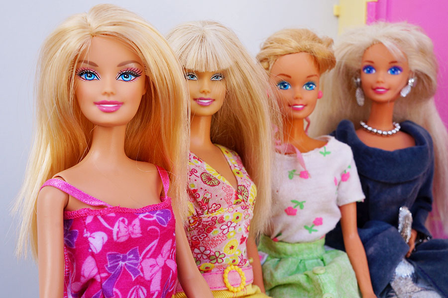 Barbie dolls are shaping up to be a source of emotional support for grown-ups in the US. Image: NeydtStock / Shutterstock©