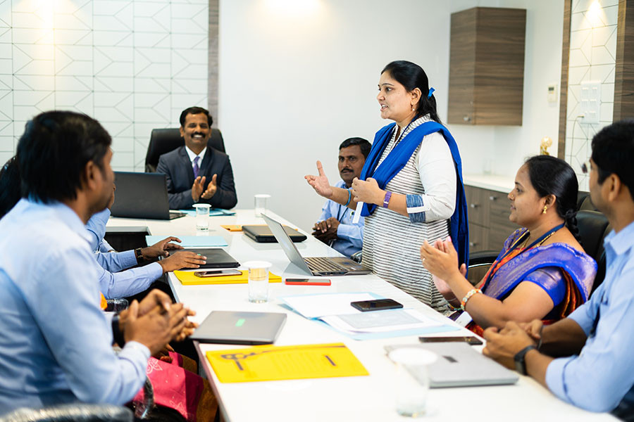Women comprise 35 percent of the startup workforce in India. Image: Shutterstock