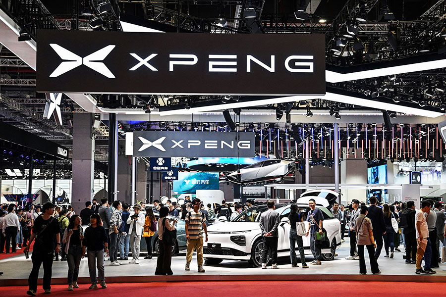 Chinese automakers will be out in full force at the upcoming auto show in Munich.
Image: Hector Retamal/ AFP 