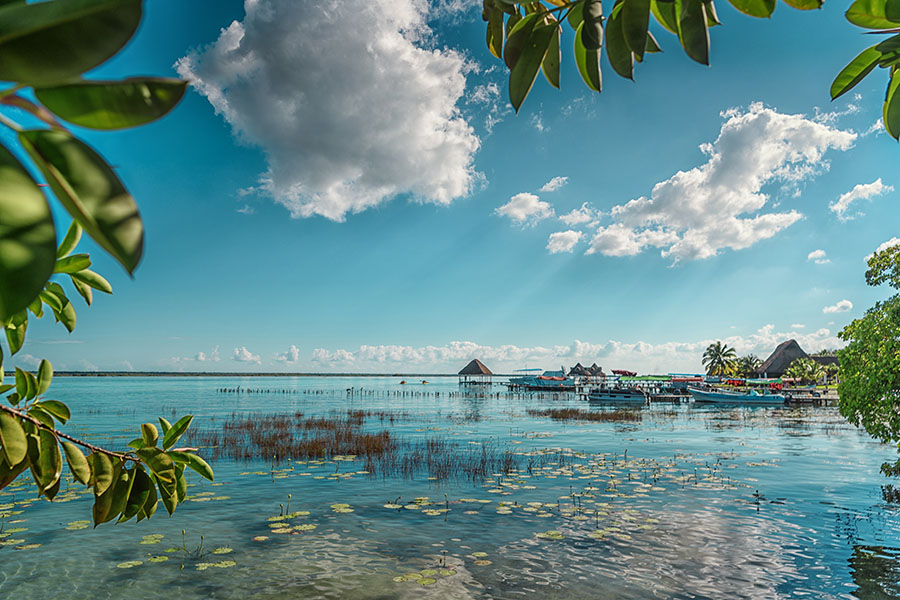 Lake Bacalar, Mexico. . Image credit: Shutterstock