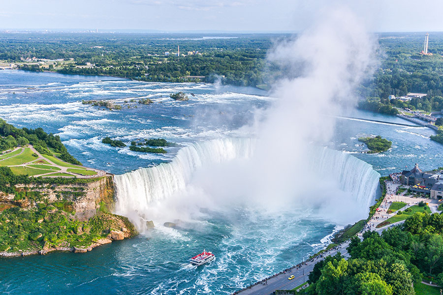 Horseshoe Falls, Canada. Image credit: Shutterstock