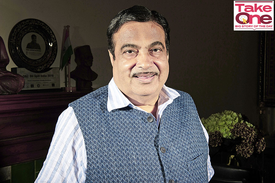 Indian Transport Minister Nitin Gadkari
Image: Amit Verma
