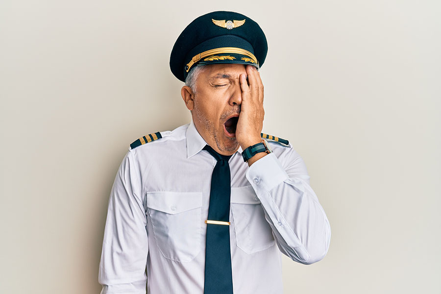 In response to a few pilot-fatigue incidents, IndiGo is introducing a fatigue band to monitor pilots' fatigue. Image: Shutterstock