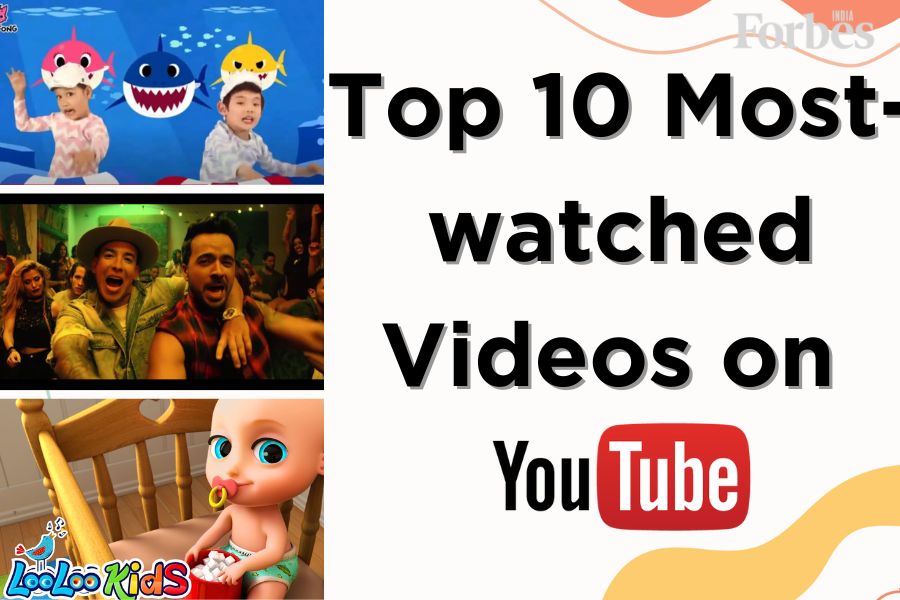 Top 10 most-viewed videos on YouTube in 2024
