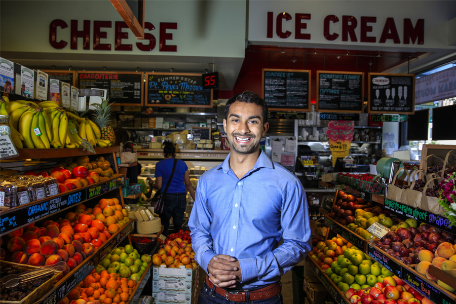 (File) Instacart founder and CEO Apoorva Mehta, stands in the Bi-Rite Market on Divisadero Street on Thursday, July 24,  2014 in San Francisco, Calif. 
Image: Lea Suzuki/The San Francisco Chronicle via Getty Images  