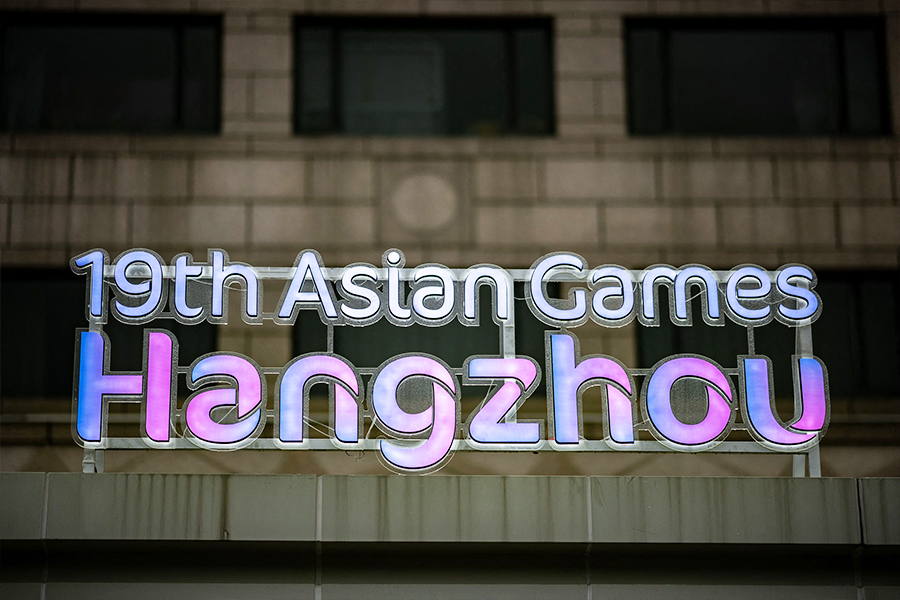 
About 12,000 athletes from 45 countries and territories across Asia and the Middle East will be in action, making it the largest Asian Games ever.
Image: Philip Fong / AFP©
