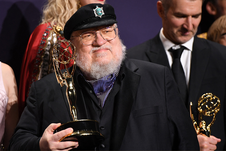 US novelist George R. R. Martin is among a group of fiction writers who have filed a class-action lawsuit against OpenAI.
Image: Robyn Beck / AFP©