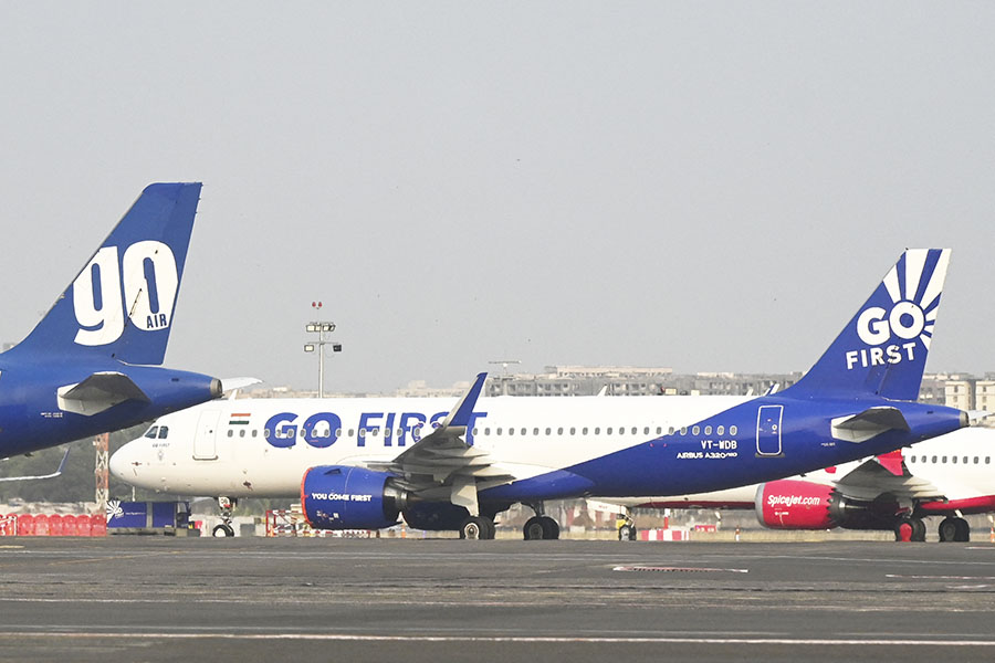 A second downgrade has meant that airlines in India face the risk of paying higher charges for leasing aircraft, especially at a time when airlines in the country are staring at losses of nearly Rs7,000 crore this year. Image: Punit Paranjpe/AFP
