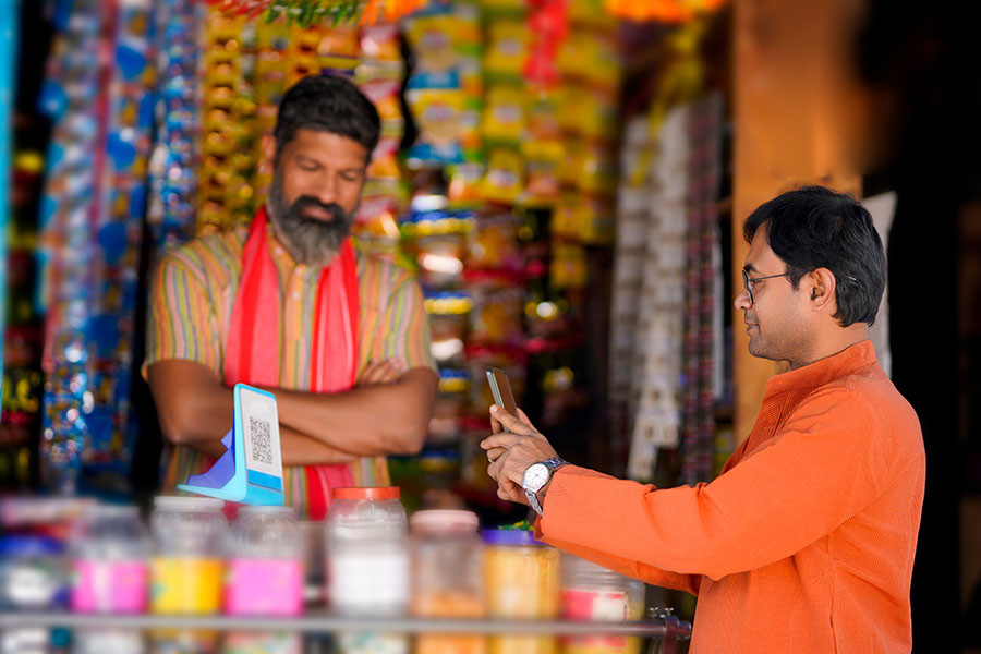 In India, instant payments are expected to contribute less than 10 percent to future revenue growth because there are currently no fees charged for the Unified Payments Interface (UPI). Image: Shutterstock