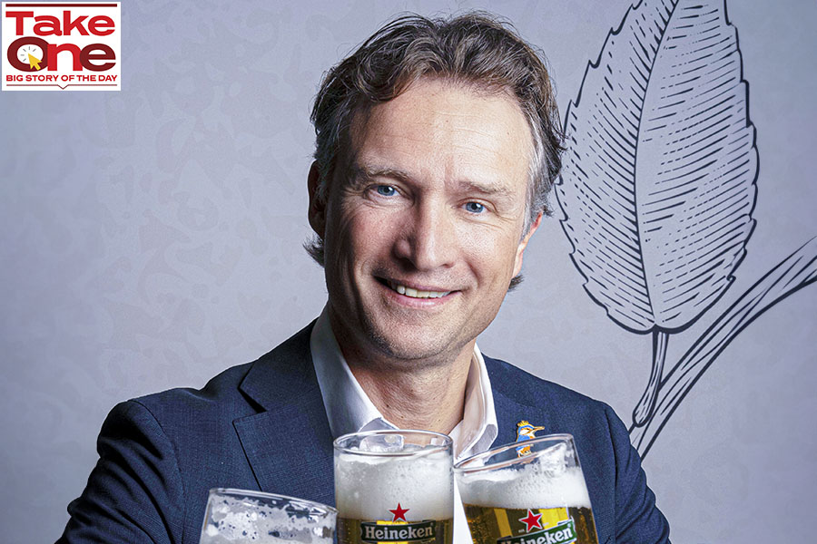 Heineken CEO Dolf van den Brink
Image: Selvaprakash for Forbes India