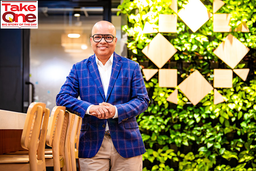 Bipul Sinha, CEO & Co Founder, Rubrik. Image: Hemant Mishra for Forbes India
