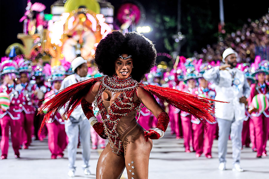 Rio Carnival in Rio de Janeiro, Brazil. Image credit: Photo by Buda Mendes/Getty Images