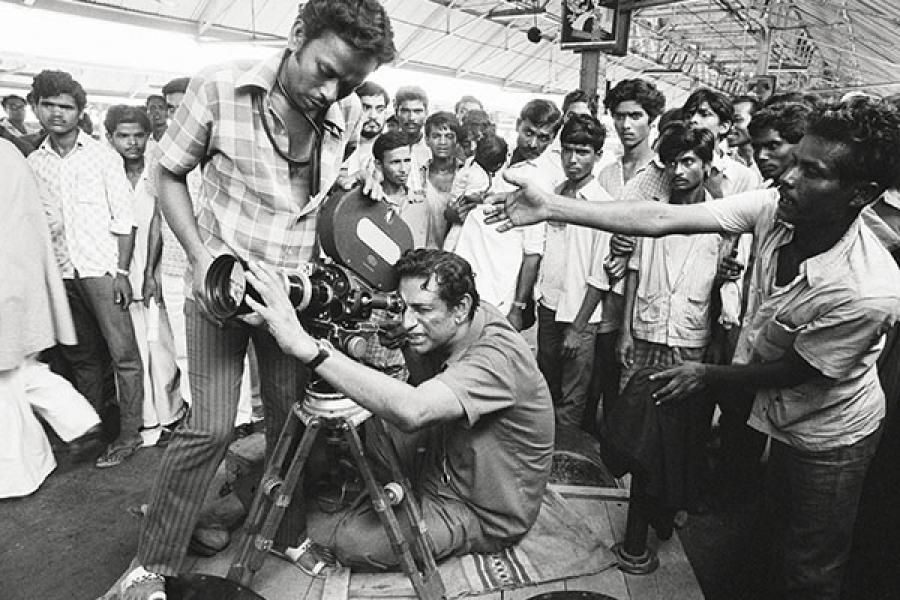 Considered one of the greatest filmmakers of all time, Satyajit Ray was awarded the Bharat Ratna in 1992; Image: Corbis