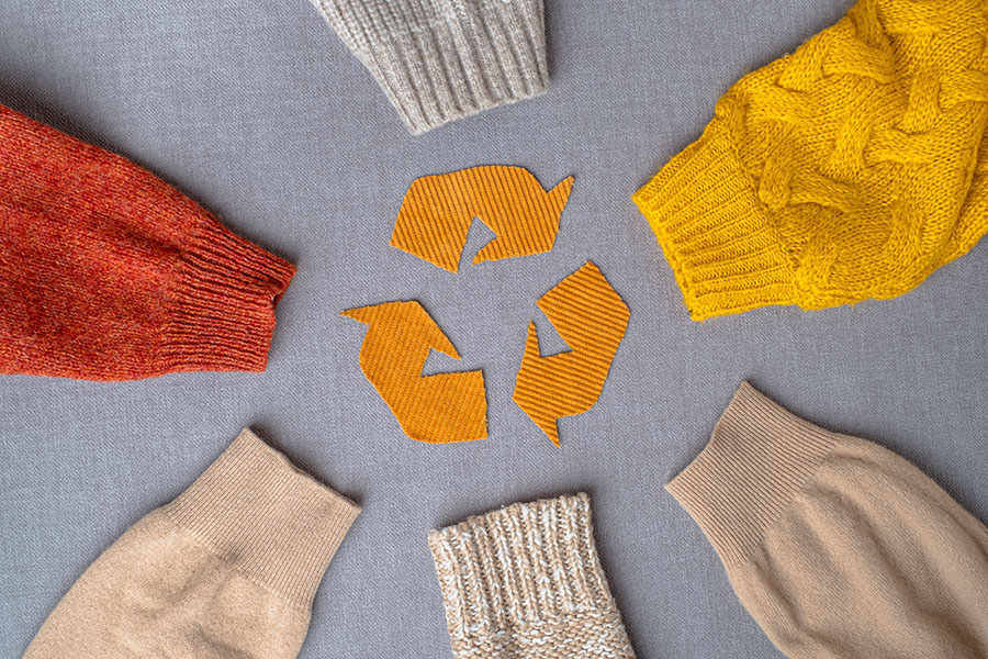 India is among the world's largest producers of textiles and apparel, contributing 2.3 percent to the country's GDP.  Still, if we want our growth to be inclusive and sustainable, we must reimagine how we approach textile waste.
Image: Shutterstock