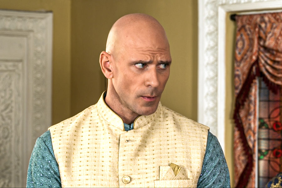 Porn actor Johnny Sins in the Bold Care ad.