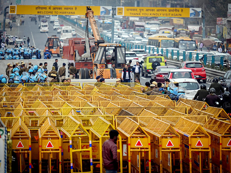 Photo of the day: No entry in Delhi