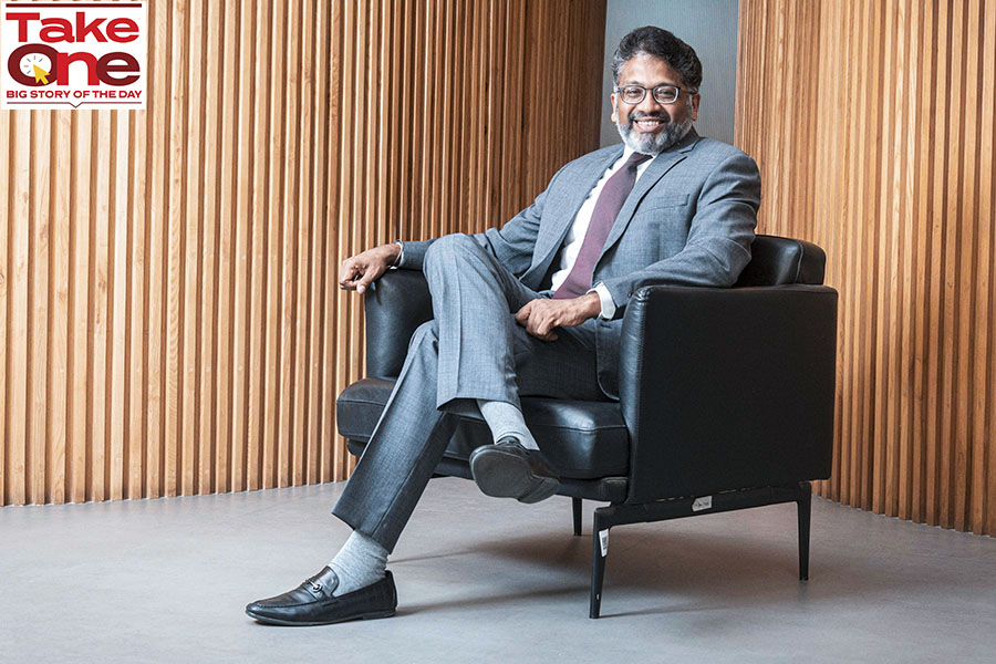 
Vetri Subramaniam, Chief Investment Officer at UTI Asset Management Company Ltd.. Photographed at UTI Tower, BKC, Mumbai.                   
Image: Bajirao Pawar for Forbes India
