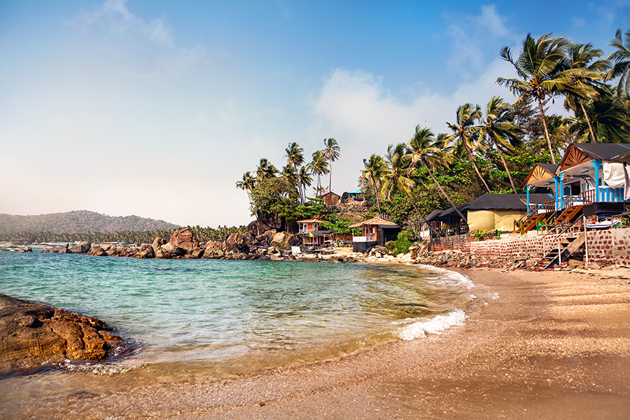 Palolem beach, Goa. Image credit: Shutterstock