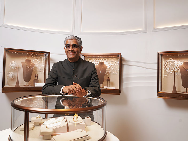 Our artisanal pieces and boutique experience enhance the luxury experience we offer: Titan's Ajoy Chawla