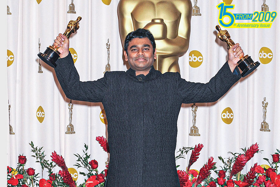 
In 2009, AR Rahman won two Oscars—for Original Score and Original Song—for his work in Danny Boyle’s Slumdog Millionaire
Image: Jeff Kravitz/Filmmagic