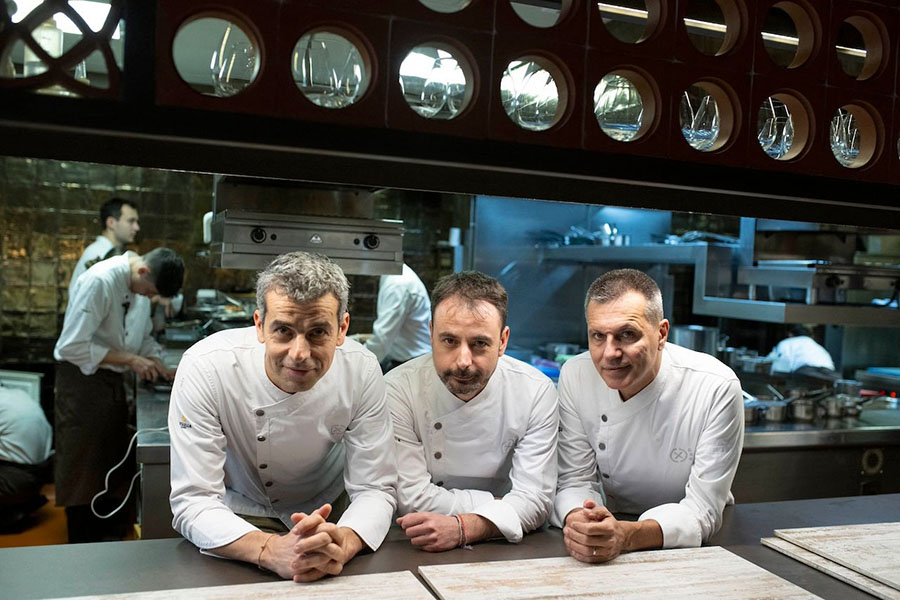 Disfrutar is run by three chefs who trained at the renowned El Bulli in Roses, Spain, which has topped the 50 Best list five times, including the first-ever in 2002.
Image: Josep Lago / AFP©