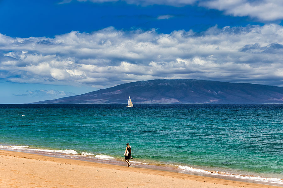 Ka'anapali Beach, Hawaii. Image credit: Shutterstock