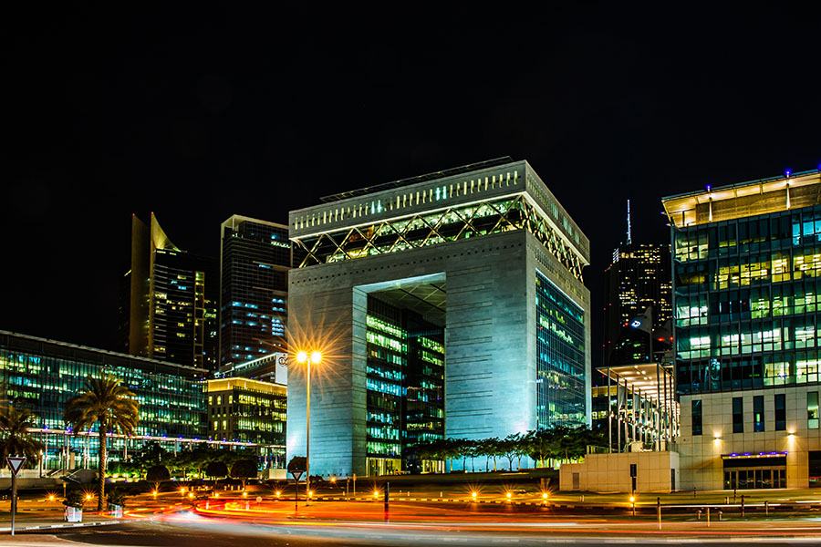 The main building of Dubai International Financial center, the fastest growing international financial center in Middle East.
Image: Shutterstock