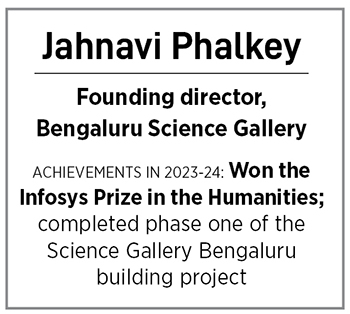 Jahnavi Phalkey, Founding director, Bengaluru Science Gallery
Image: Selvaprakash Lakshmanan for Forbes India
