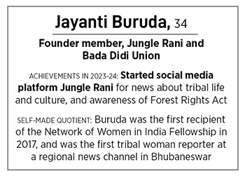 Journalist Jayanti Buruda
Image: Madhu Kapparath