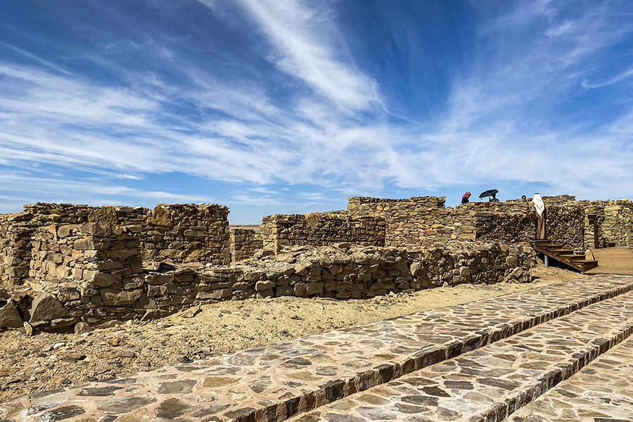 Tayma, a lush oasis in the middle of the desert, provided the much needed water and rest to travellers and traders while connecting its settlers with various civilisations.
Credit: Courtesy RCU